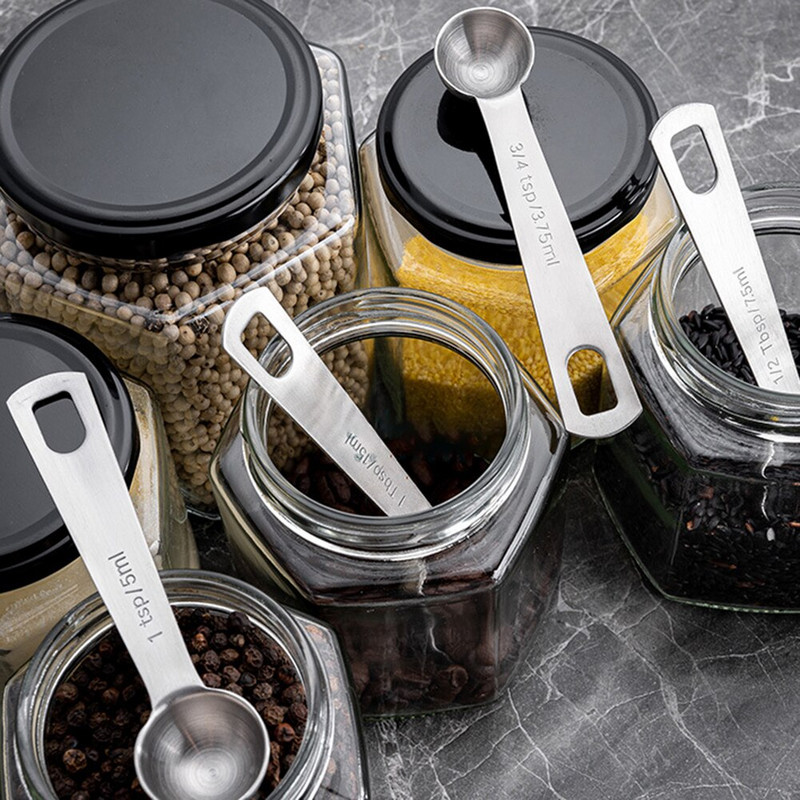 Mjerne žlice od nehrđajućeg čelika od 8 komada, šalica, kuhinjska vaga za kuhanje, lopatica, žličica, ručka, kuhinjski pribor, mjerni alat