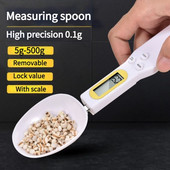 500g/0,1g Kuhinjske digitalne mjerne žlice LCD zaslon Elektronička žlica Težina Volumen Vaga za vaganje hrane za Kavu Čaj Alati