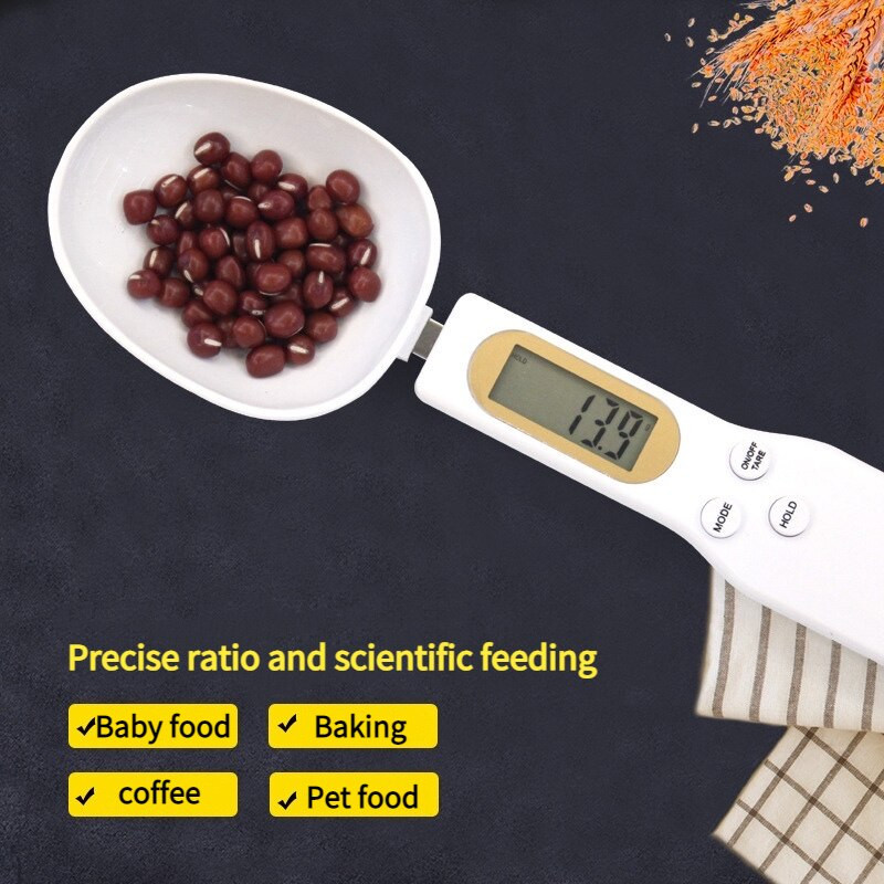 500g/0,1g Kuhinjske digitalne mjerne žlice LCD zaslon Elektronička žlica Težina Volumen Vaga za vaganje hrane za Kavu Čaj Alati