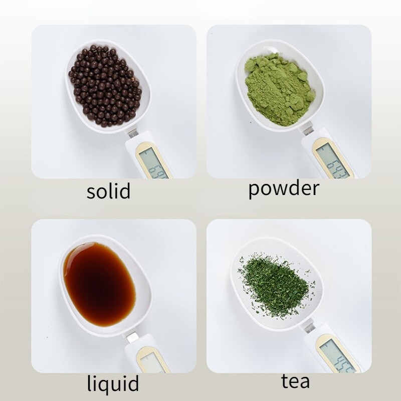 500g/0,1g Kuhinjske digitalne mjerne žlice LCD zaslon Elektronička žlica Težina Volumen Vaga za vaganje hrane za Kavu Čaj Alati