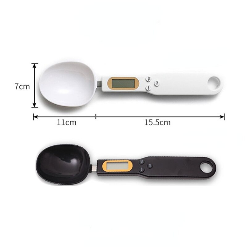 500g/0,1g Kuhinjske digitalne mjerne žlice LCD zaslon Elektronička žlica Težina Volumen Vaga za vaganje hrane za Kavu Čaj Alati