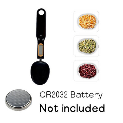 Višenamjenska elektronička kuhinjska vaga Mini kuhinjski alat za vagu za hranu 500g 0,1g LCD digitalna mjerna digitalna vaga sa žlicom