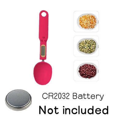 Višenamjenska elektronička kuhinjska vaga Mini kuhinjski alat za vagu za hranu 500g 0,1g LCD digitalna mjerna digitalna vaga sa žlicom