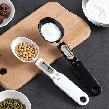 Преносими цифрови мерителни лъжици Електронна кухненска везна Мини кухненски инструмент за везна за храна Мини кухненска везна с лъжица Джаджи