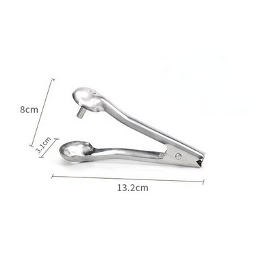 Kutiljka za jezgro od nehrđajućeg čelika 430, udobna ručka, ručna bušilica, glog, trešnja, kuhinjski pribor