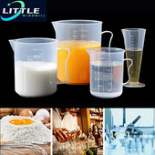 4Pcs Plastična prozirna mjerna posuda Vrč za izlijevanje Površina Kuhinjski pribor Pribor za kolače Alati za pečenje
