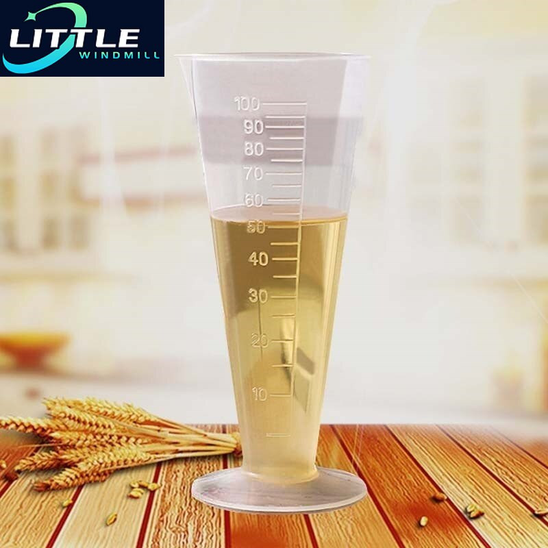 4Pcs Plastična prozirna mjerna posuda Vrč za izlijevanje Površina Kuhinjski pribor Pribor za kolače Alati za pečenje