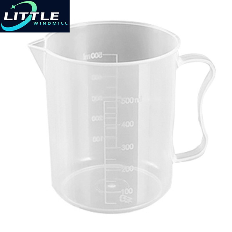 4Pcs Plastična prozirna mjerna posuda Vrč za izlijevanje Površina Kuhinjski pribor Pribor za kolače Alati za pečenje