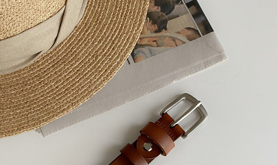 Ženski remen clean model od eko kože