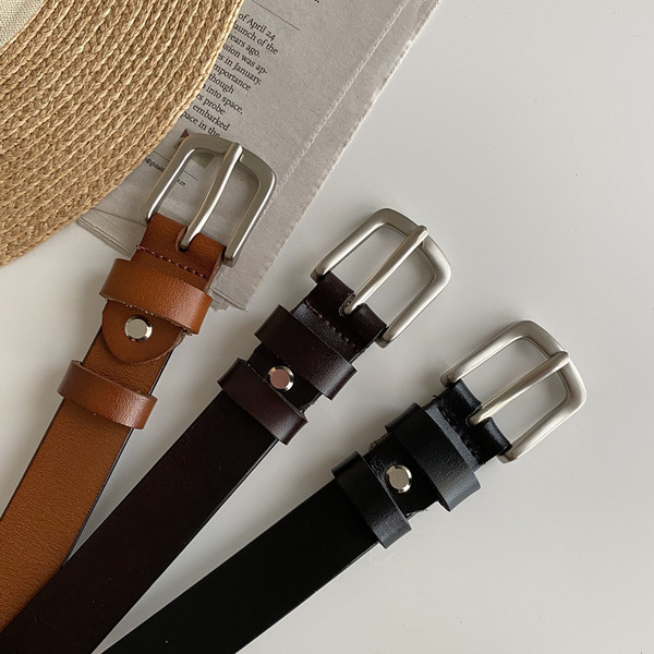 Ženski remen clean model od eko kože