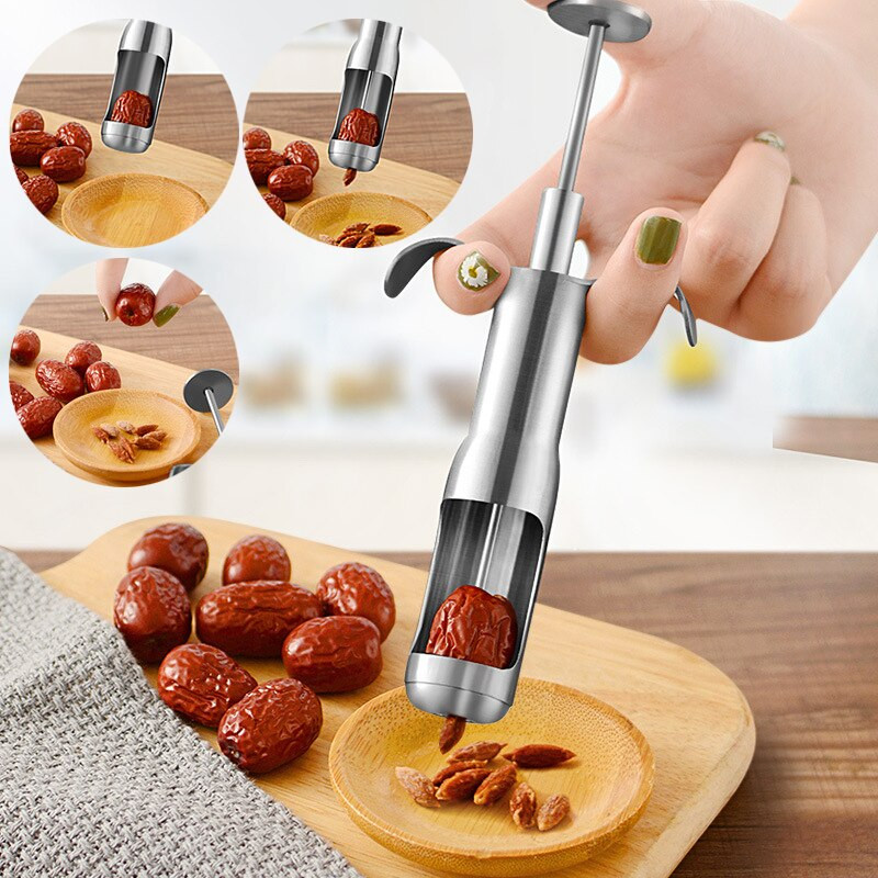 304 nehrđajući čelik Crveni žižula Corer Narezan Corer Domaćinstvo Trešnje Fast Corer Kuhinjski gadgeti Kućni gadgeti Voće Alati