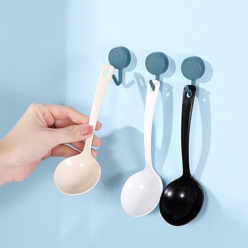 Lusikas Lusikad Plastikust supp Ühekordne serveerimine Riisi söögiriistad Melamiin Aasia puder Õhtusöök Kohv Suhkrulaud Nuudli segajook