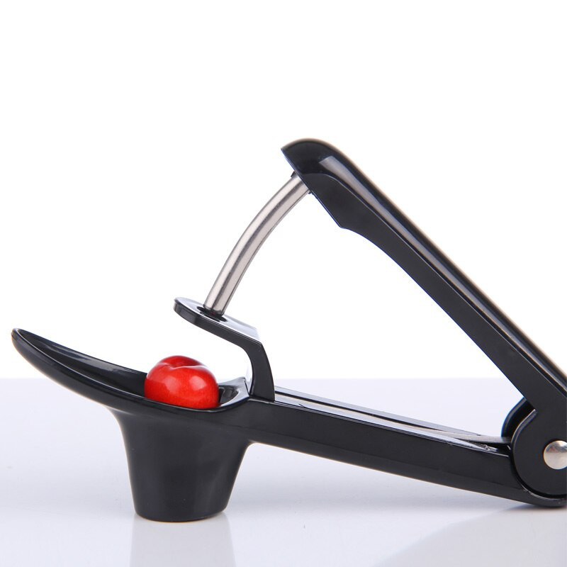 Hot Handheld Cherry Olive Petter Corer Uklanjanje sjemenki Squeeze Grip Go Nuclear Device Fruit Core Remover Voće Povrće Također