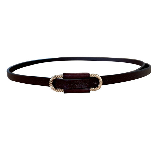 Ležeran ženski remen oko struka od eko kože