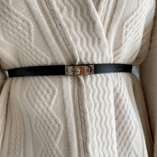 Cureaua eleganta de dama - pentru talie