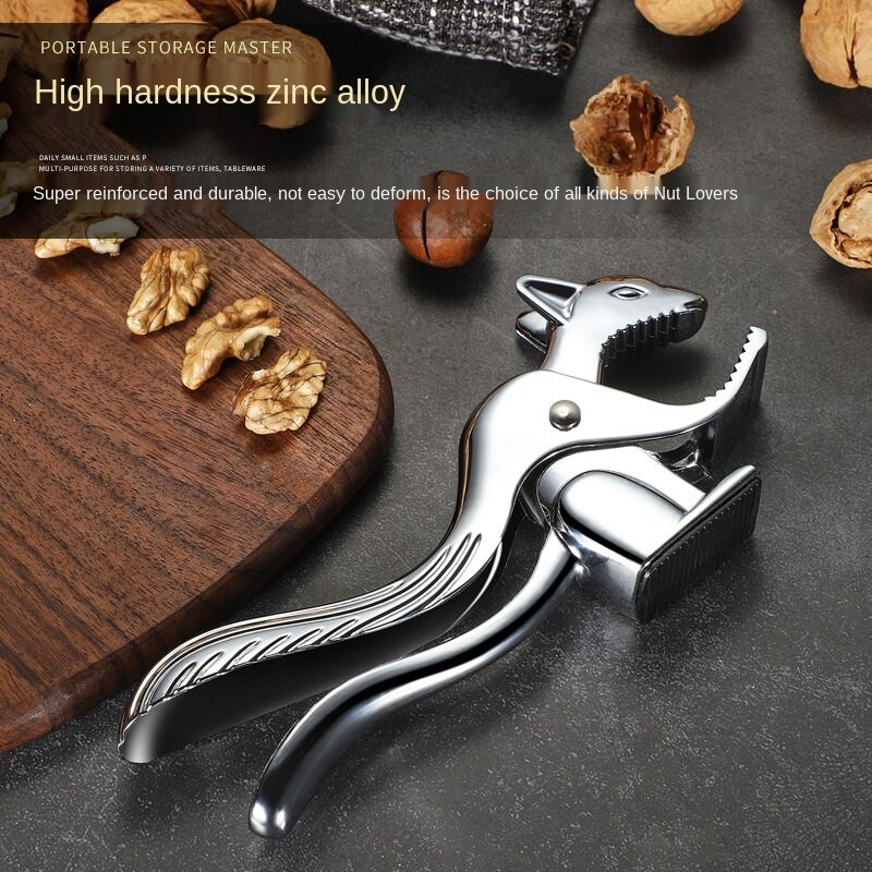 Kreativna vjeverica lijevkasta kopča od legure cinka višenamjenska matica orah kopča orah kliješta kuhinjski gadget