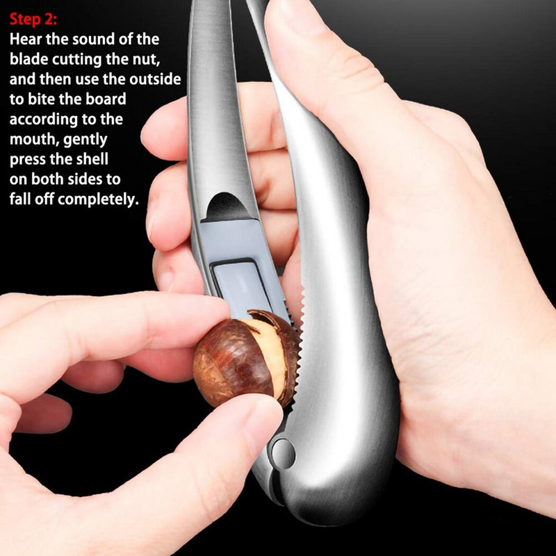 2021. Razbijač oraha Višenamjenski otvarač oraha Kliješta za kesten Kliješta za orahe Otvarač artefakata Kuhinjski dodaci Gadgeti Alat Prijenosni