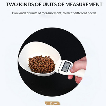 LCD Цифрова кухненска везна Електронна готварска лъжица за измерване на теглото на храната 1000g 0.1g Кафе Чай Захар Лъжица Везна Кухненски инструмент