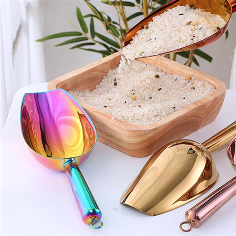 Lopatica za led Lopata za hranu Metalna lopata Uslužna bombona Kuhinjska lopatica za brašno Kocka za kremu za čelik Slatki kolačić Nehrđajući