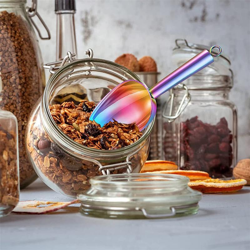 Lopatica za led Lopata za hranu Metalna lopata Uslužna bombona Kuhinjska lopatica za brašno Kocka za kremu za čelik Slatki kolačić Nehrđajući