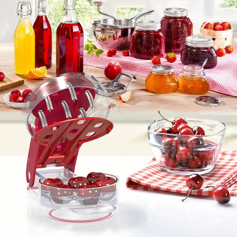 Odstranjivanje koštica od plodova i trešanja Odstranjivanje koštica od koštica od maslina Odstranjivanje koštica od sjemenki od nehrđajućeg čelika Kuhinjski pribor Posuđe Novi alati