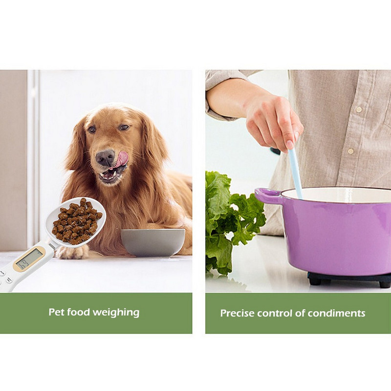 Digitalna mjerna žlica 500g/0,1g prijenosna LCD digitalna elektronička žlica elektronička s vagom alat visoke preciznosti za pečenje