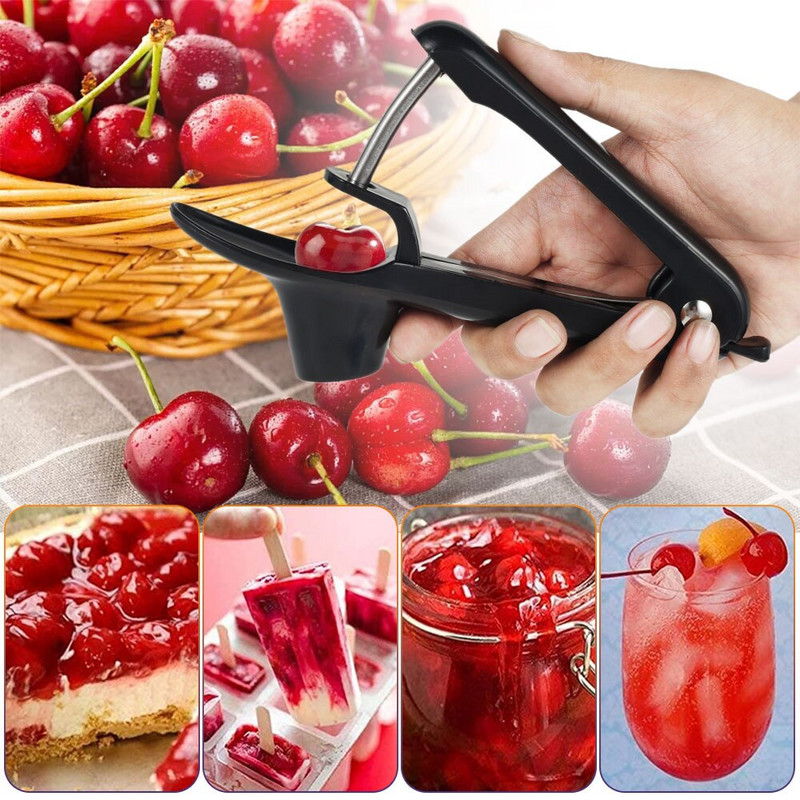 Voće trešnje Kuhinjski odstranjivač koštica Sredstvo za uklanjanje jezgre masline Uklonite košticu Izvadite jezgru Čuvajte kompletan Kuhinjski pribor Pribor