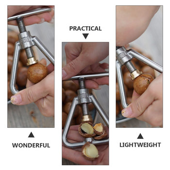 Отварачка Инструмент за ядки Chestnut Sheller Pecan Орехотрошачка Отваряне Лешникотрошачка Duty Heavy Peeling Almondsseafoodclip