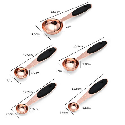 5 kom/set Kuhinjski alat Mjerne žlice Set Žličica Kava Žličica za šećer Mjerne čaše za pečenje kolača Kuhinjski alati za pečenje