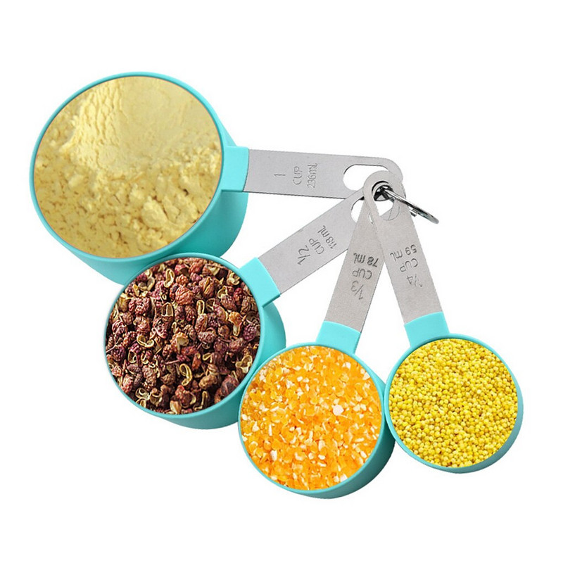 8 kom/set Kuhinjske mjerne žličice Žličica za kavu Žličica za šećer Mjerne čaše za kolače za pečenje brašna Kuhinjski alati za pečenje
