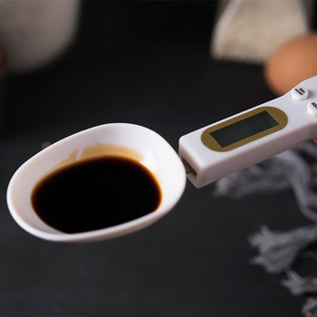500g 0.1g Капацитет Кафе Чай Цифрова електронна везна Кухненска мерителна лъжица Устройство за претегляне Дисплей Готвене Ново