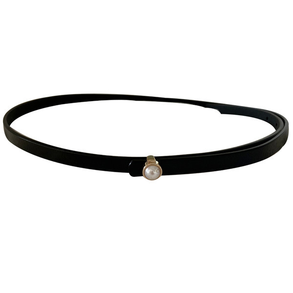 Cureaua subtire de dama cu o perla decorativa