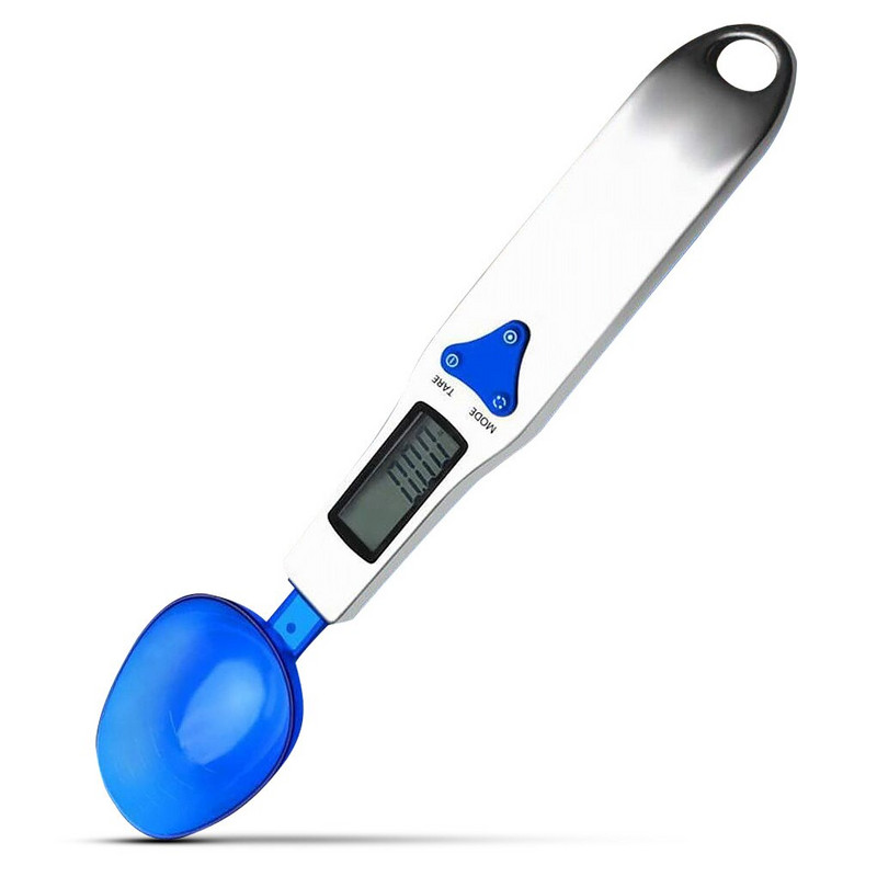 Žlica za mjerenje kapaciteta 300/500 g Kuhinjska vaga Digitalna lopatica Visokoprecizna vaga za težinu hrane Težina Brašno Maslac Žličica za čaj