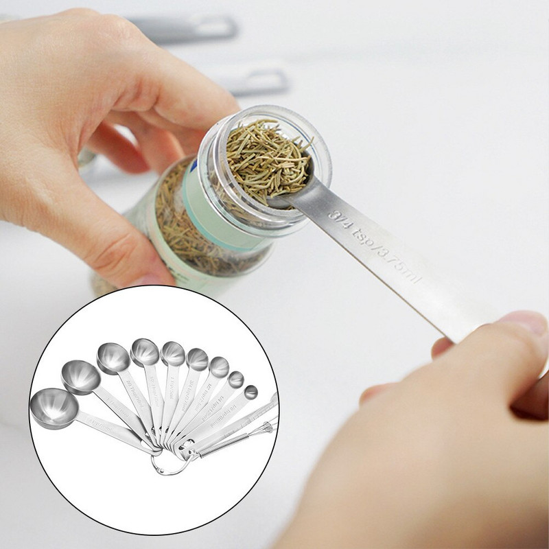 Višenamjenske mjerne žlice Set šalica Izdržljivo posuđe od nehrđajućeg čelika Kuhinjski pribor za pečenje