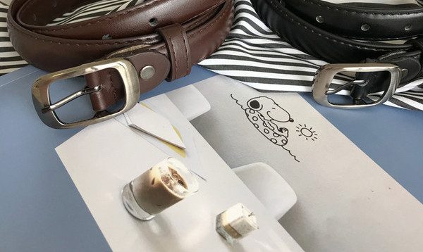 Čist model ženskog elegantnog remena