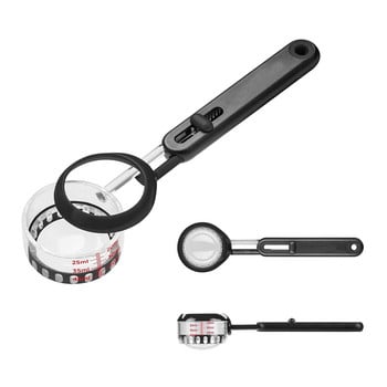 Ρυθμιζόμενος μοχλός σε σκόνη Coffee Measuring Scoop Protein Powder Leveling Measuring Poon Measuring Kitchen Tool