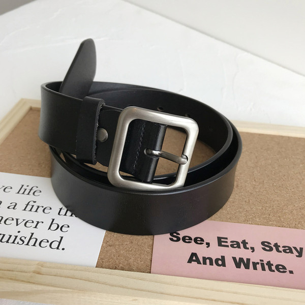 Novi model ženskog remena od umjetne kože sa metalnom kopčom