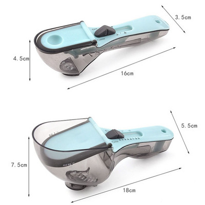 Žlice za mjerenje Kuhinjski dodaci Podesive žlice za mjerenje Plastične vage Pribor za pečenje Prijenosne žlice za mjerenje Kuhinja