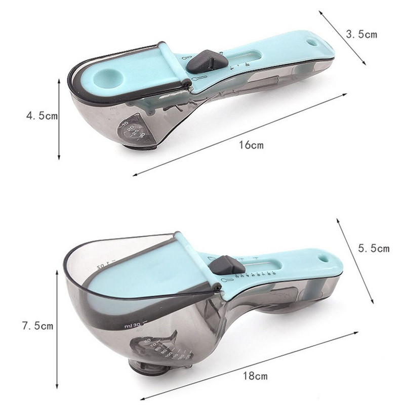 Žlice za mjerenje Kuhinjski dodaci Podesive žlice za mjerenje Plastične vage Pribor za pečenje Prijenosne žlice za mjerenje Kuhinja