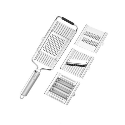 Višenamjenski set za rezanje povrća Sjeckalica za sir i sjeckalica za sir od nehrđajućeg čelika Ručni sjeckalica Rezač za rezanje