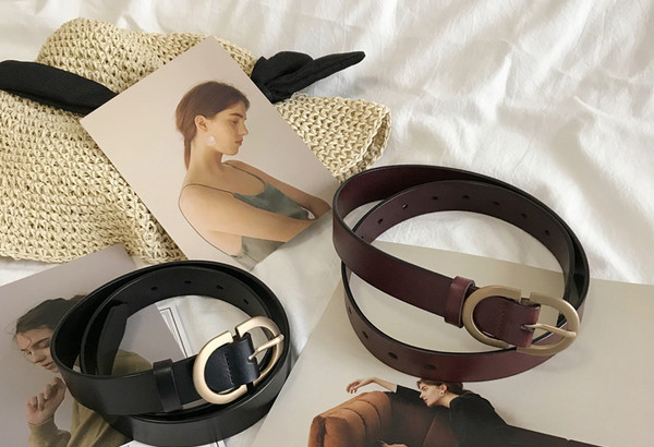 Ženski remen s podesivom kopčom