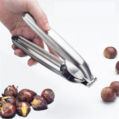 Nehrđajući čelik 2 u 1 štipaljka za kesten Kliješta za orahe Kućanski razbijač oraha Otvarač za orahe Kuhinjski alati Rezač Naprave