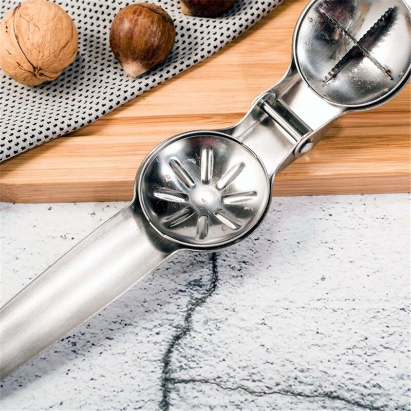 Nehrđajući čelik 2 u 1 štipaljka za kesten Kliješta za orahe Kućanski razbijač oraha Otvarač za orahe Kuhinjski alati Rezač Naprave