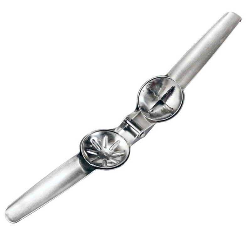 Nehrđajući čelik 2 u 1 štipaljka za kesten Kliješta za orahe Kućanski razbijač oraha Otvarač za orahe Kuhinjski alati Rezač Naprave