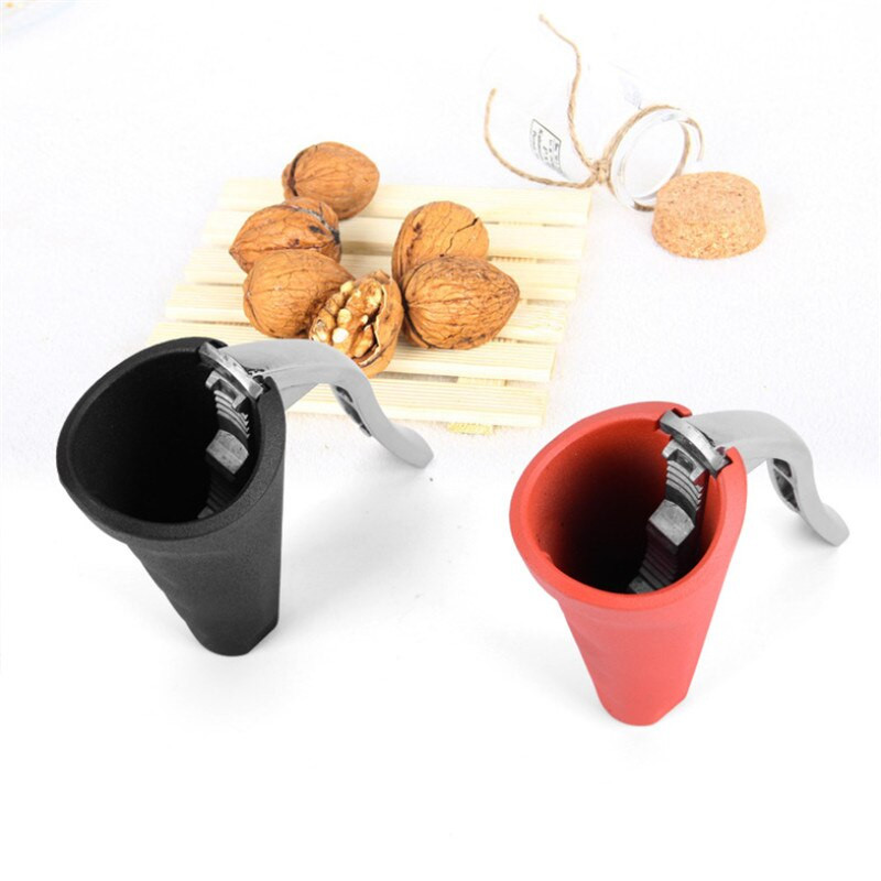 Kreativni višenamjenski alat za ljuštenje oraha, krckalica za orahe, oguljene pinjole, kliješta za lomljenje oraha, lijevak s matiranim držačem, kuhinjski alati za otvaranje