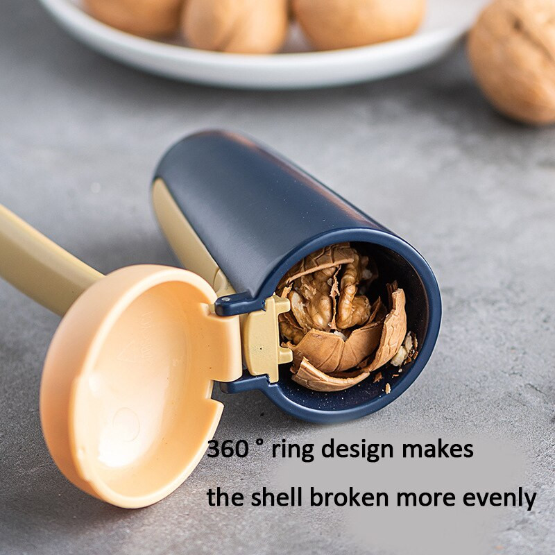 Kućni alat za ljuštenje oraha, štipaljka za ljuštenje oraha, lješnjaka, badema, s poklopcem, alat za lomljenje oraha