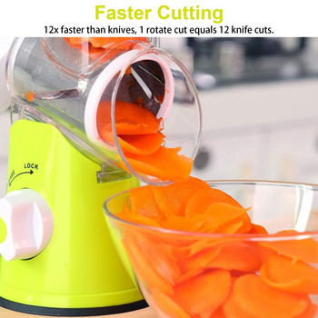 Τρίφτης Vegetable Slicer Chopper Vegetable Cutter Cheese Food Crusher Manual Potato Spiralizer Home Kitchen Gadget Accessories