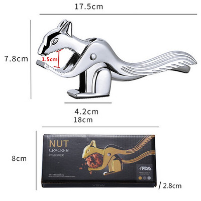 Višenamjenski razbijač oraha Badem orah orah orah lješnjak lješnjak filin Stezaljka za orahe Kuhinjska kopča Kliješta za ljuštenje Otvarač