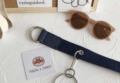 Cureaua de dama din piele ecologica si material textil