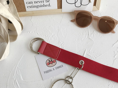 Cureaua de dama din piele ecologica si material textil